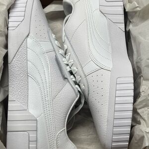 White Sneakers Puma Cali Size 10.5 10 1/2 Women BNIB Brand New